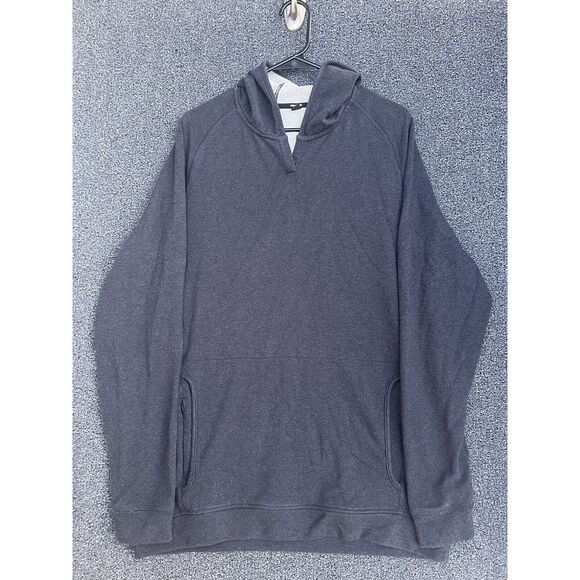 Public Rec Hoodie Mens XL Gray Go To Performance Stretch Pullover Lightweight - Picture 1 of 6